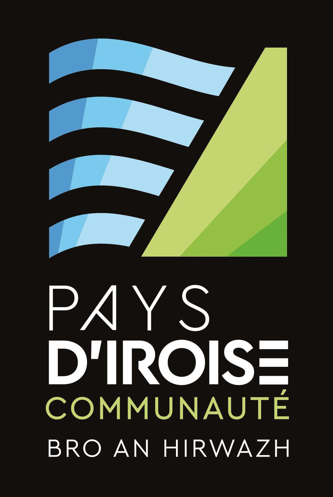 Logo Pays d'Iroise Communauté vertical