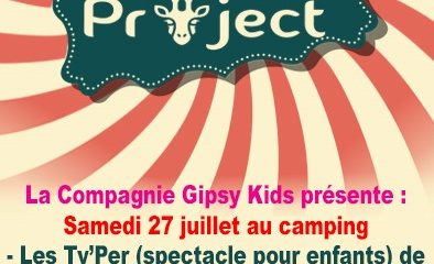 Animation au camping St Gonvel avec la compagnie Gipsy King