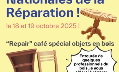 Journées Nationales de la réparation avec Eben'Istor