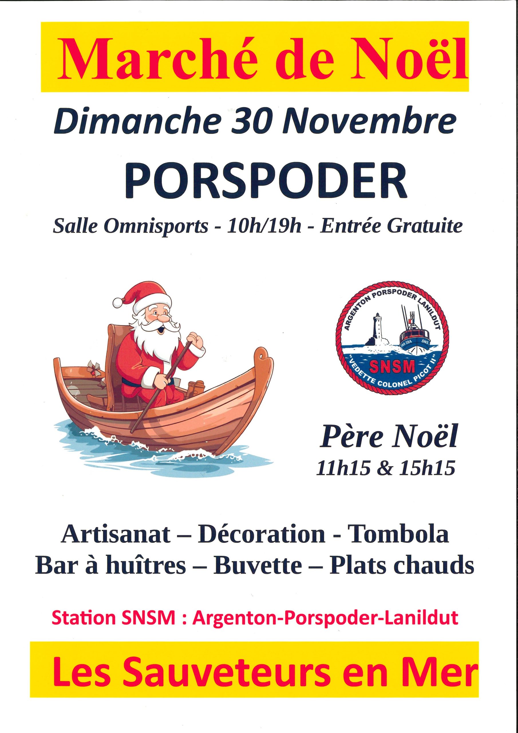 Marché Noêl SNSM