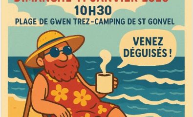 Premier bain de l'année !